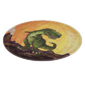 ティラノサウルスの贈り物とアクセサリー カッティングボード (角)