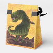 ティラノサウルスの贈り物とアクセサリー フェイバーボックス (裏面サイド)