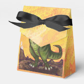 ティラノサウルスの贈り物とアクセサリー フェイバーボックス (正面サイド)