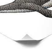 ティラノサウルスイラストレーション フォトプリント            (角)