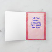 ティラノサウルスパーティーセンター カード (内部)