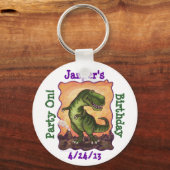 ティラノサウルスパーティーセンター キーホルダー (正面)