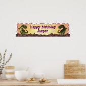 ティラノサウルスパーティーセンター ポスター (キッチン)