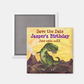 ティラノサウルスパーティーセンター マグネット (正面/裏面)