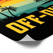 ティラノサウルスフレックスタイムジムマッスルボディビル恐竜 ポスター (角)