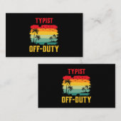 ティラノサウルスフレックスタイムジムマッスルボディビル恐竜 名刺 (正面/裏面)