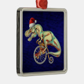 ティラノサウルスレックスサンタ メタルオーナメント (右)