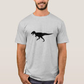 ティラノサウルスレックスシルエット Tシャツ (正面)