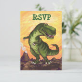 ティラノサウルスレックスパーティーセンターRSVP 出欠カード (スタンド正面)