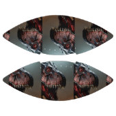 ティラノサウルスレックス怖い顔、サッカー アメリカンフットボール (パネル)