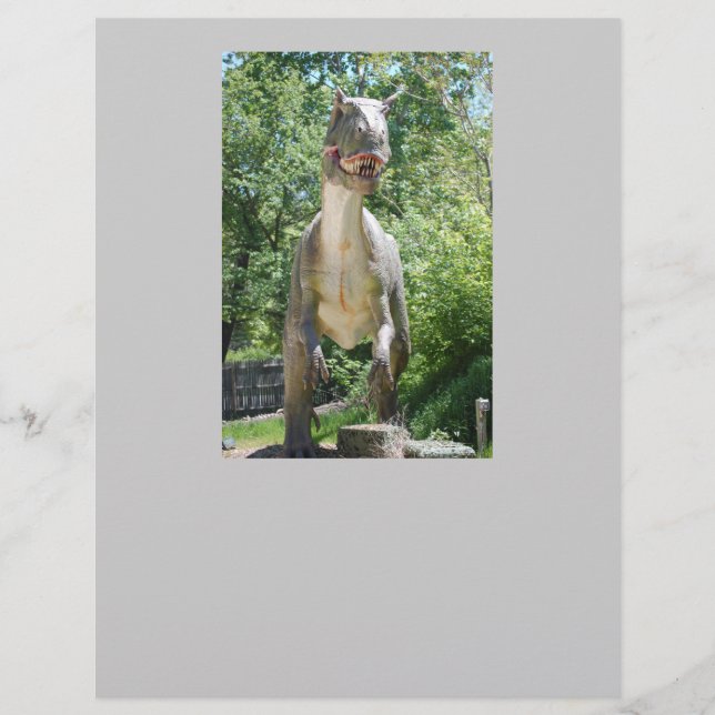 ティラノサウルスレックス恐竜 (正面)