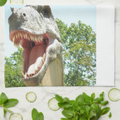 ティラノサウルスレックス恐竜 キッチンタオル (折り畳み)