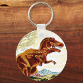ティラノサウルスレックス恐竜 キーホルダー (正面)