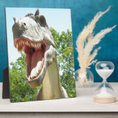 ティラノサウルスレックス恐竜 フォトプラーク (側面)