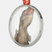 ティラノサウルスレックス恐竜 メタルオーナメント (左)