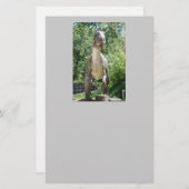 ティラノサウルスレックス恐竜 便箋 (正面/裏面)