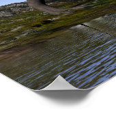 ティラノサウルスレックス恐竜 – 3D 描写 ポスター (角)