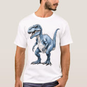 ティラノサウルスレックス恐竜Tシャツ Tシャツ (正面)