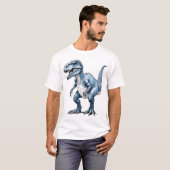ティラノサウルスレックス恐竜Tシャツ Tシャツ (正面フル)