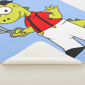 ティラノサウルスレックス理容師はさみ。 シェルパブランケット (3/4)