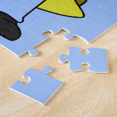 ティラノサウルスレックス理容師はさみ。 ジグソーパズル (側面)