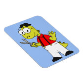 ティラノサウルスレックス理容師はさみ。 マグネット (右側)