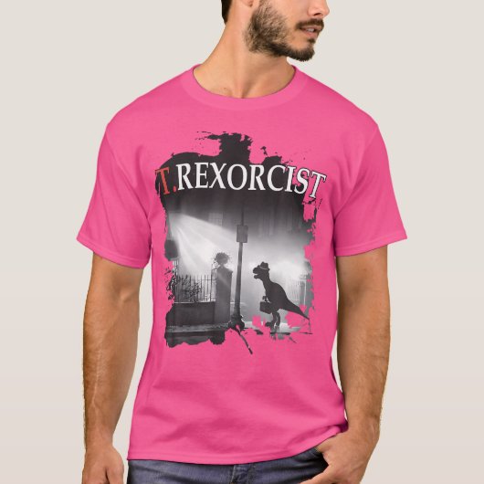 ティラノサウルスレックスTシャツ – T.Rexorcist Dinosaurs Tシャツ (正面)