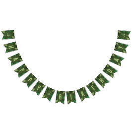 ティラノサウルスレックスTレックス恐竜ハッピーバースデー バンティングフラッグ