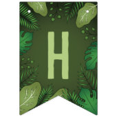 ティラノサウルスレックスTレックス恐竜ハッピーバースデー バンティングフラッグ (第2の旗)