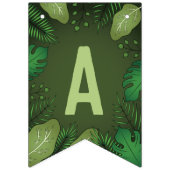 ティラノサウルスレックスTレックス恐竜ハッピーバースデー バンティングフラッグ (第3の旗)