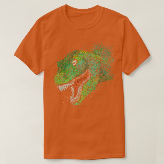 ティラノサウルスレックスTRex Raptor Dino Tシャツ (デザイン正面)