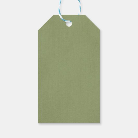 ティラノサウルス三レックスディノ三歳の誕生日 ギフトタグ (裏面)