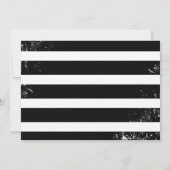 ティラノサウルス恐竜の誕生日パーティーの招待 招待状 (裏面)