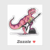 ティラノサウルス遊レックスのギター。 シール (シート)