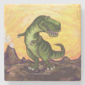 ティラノサウルス ギフト & アクセサリー ストーンコースター (正面)