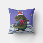 ティラノサウルス・クリスマス クッション (裏面)