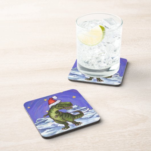 ティラノサウルス・クリスマス コースター (右側)