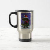 ティラノサウルス・クリスマス トラベルマグ (左)