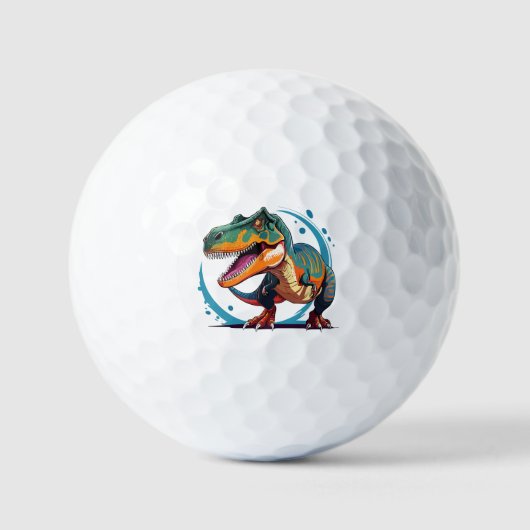ティラノサウルス ゴルフボール (正面)