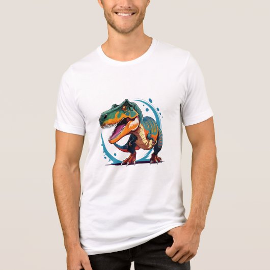 ティラノサウルス トライブレンドTシャツ (正面)