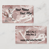 ティラノサウルス・レックスのレックスの名刺 名刺 (正面/裏面)