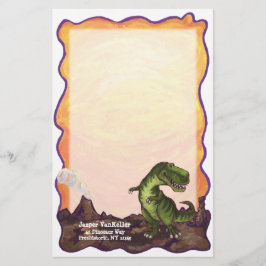 ティラノサウルス・レックスのレックスの執筆物 便箋