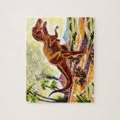 ティラノサウルス・レックスのレックスの恐竜 ジグソーパズル (縦)