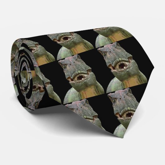 ティラノサウルス・レックスのレックスの恐竜 ネクタイ (ロール)