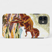 ティラノサウルス・レックスのレックスの恐竜 Case-Mate iPhoneケース (裏面(横))