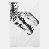 ティラノサウルス・レックスのレックス キッチンタオル (縦)