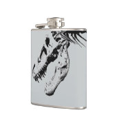 ティラノサウルス・レックスのレックス フラスク (左)