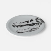 ティラノサウルス・レックスのレックス ペーパープレート (アングル)