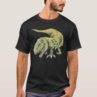ティラノサウルス・レックスの恐竜の   Tシャツ