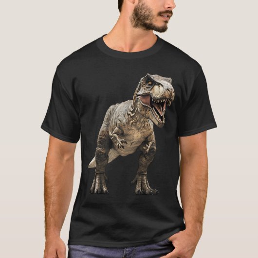 ティラノサウルス・レックス 恐竜 T-Rex Tシャツ (正面)